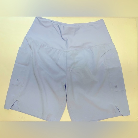 Spowind Women’s High Waisted Swim Board Shorts, Med, Quick Dry, Ice Blue, NWT - Picture 1 of 3